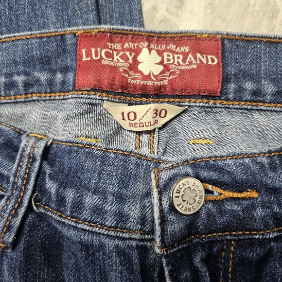 “Lucky Brand Sofia Boot Jeans Women’s Size 10 / 30 Medium Wash Bootcut Stretch D - Picture 3 of 11